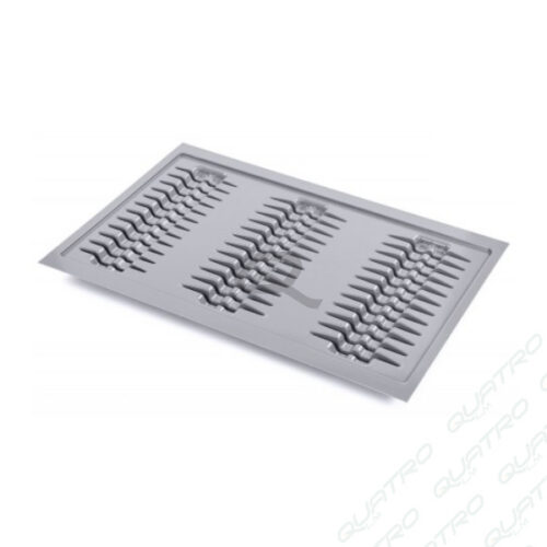 Organizér na taniere 800/490 sivý
