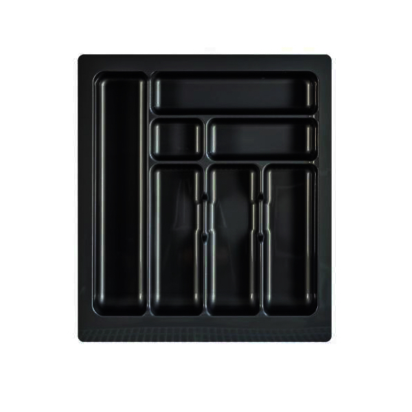 10246 Príborník 50 PVC čierny matný COMFORT