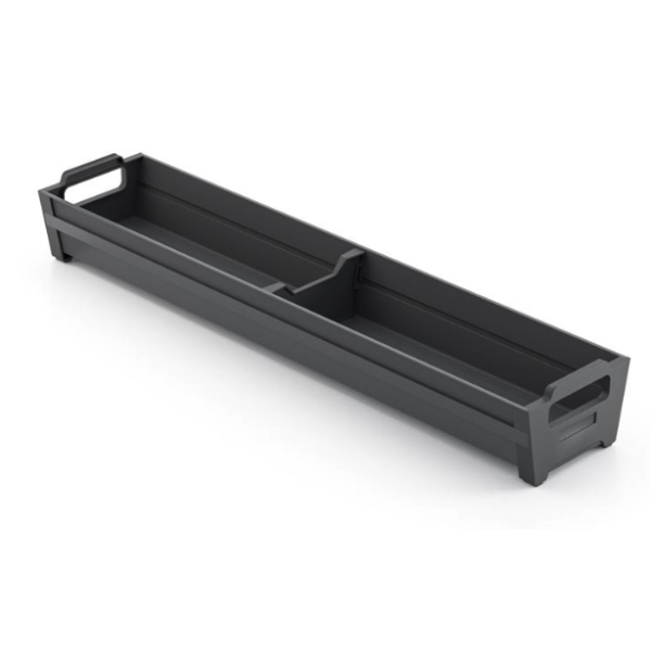 Organizér na príbory 100x470x80 antracit