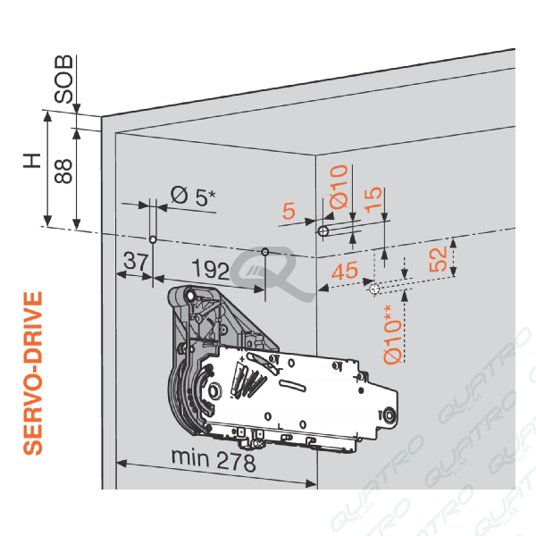 12151_a BLUM - AVENTOS HL súprava zdvíhacích mechanizmov 20L2300.05