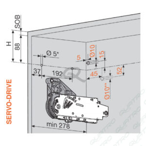12153_a BLUM - AVENTOS HL súprava zdvíhacích mechanizmov 20L2700.05