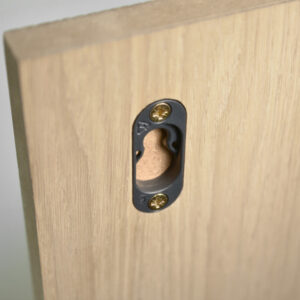 Upevnenie Flush-fix Typ 1 do dreva