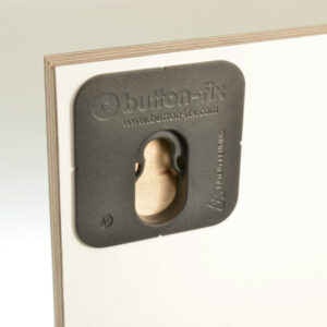 Upevnenie Bonded Button-fix Typ 1 do dreva