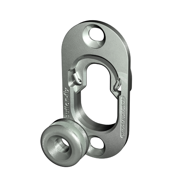12209-1 Upevnenie Button-fix Metal Typ 1 zinok
