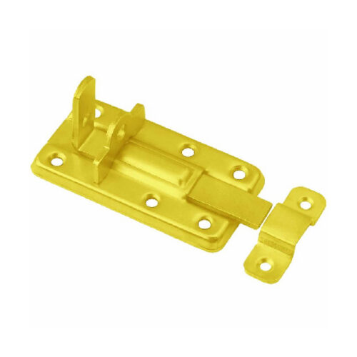 Zástrč jednoduchá WZT1 80x40x3mm Zn žltý