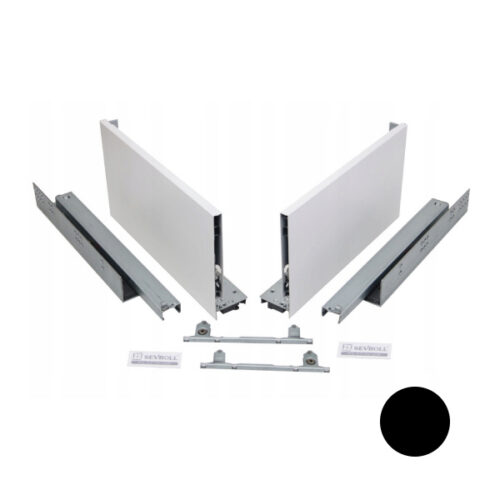 Výsuv PLATINIUM 18 4D 500mm H181 čierny SEVROLL 223338