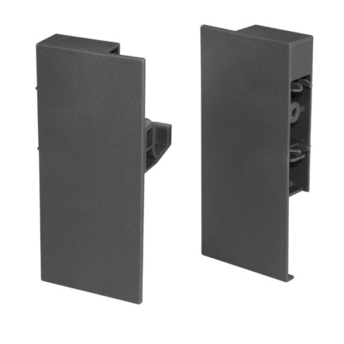 Upevnenie predného čela pre vnútornú zásuvku V-BOX H95mm grafit SEVROLL - 223647