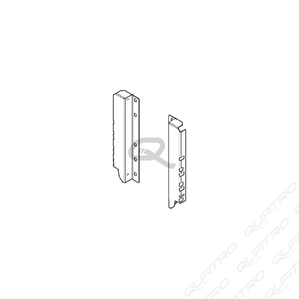 BLUM - ANTARO držiak chrbta D sivý Z30D000S R9006