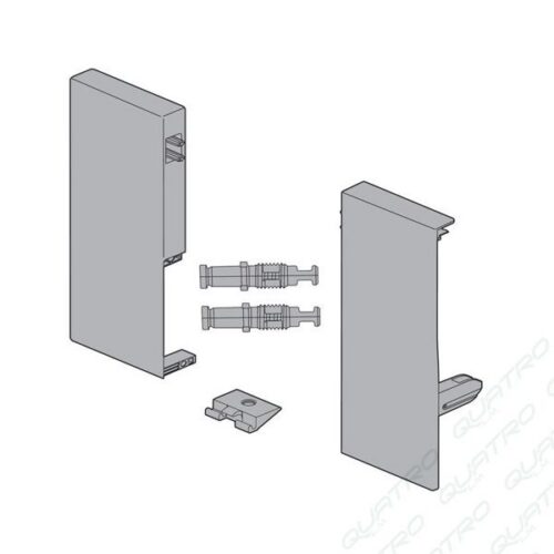 BLUM - ANTARO držiak vnútornej zásuvky D biely ZIF.74D0 SW