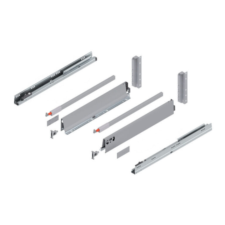 14262-1 BLUM - ANTARO komplet sada na 10 ks zásuviek D 500mm sivá