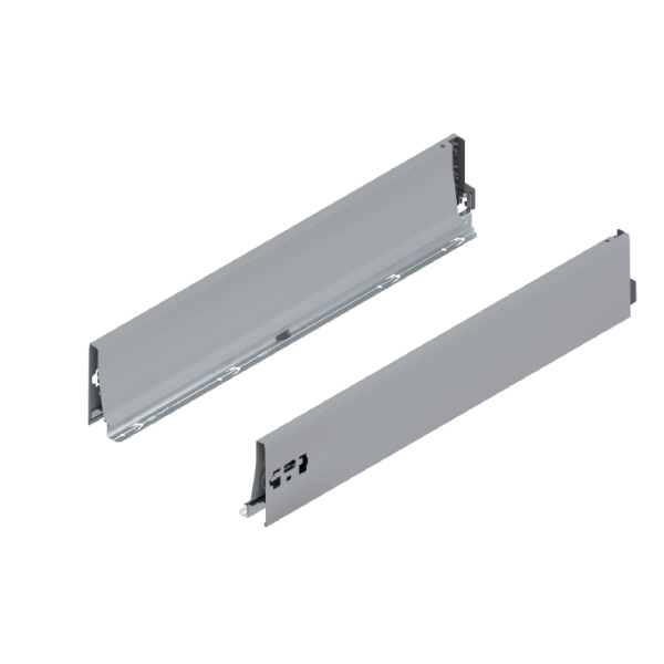 BLUM - ANTARO bok "M" 600mm sivý Ľ+P 378M6002SA R9006