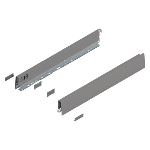 BLUM - MERIVOBOX bok "N" 400mm Indium sivá matná Ľ+P 470N4002S IG-M