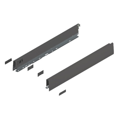 BLUM - MERIVOBOX bok "N" 400mm sivá matná orion Ľ+P 470N4002S OG-M