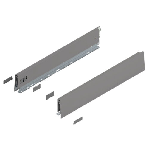 BLUM - MERIVOBOX bok "M" 500mm Indium sivá matná Ľ+P 470M5002S-IG-M