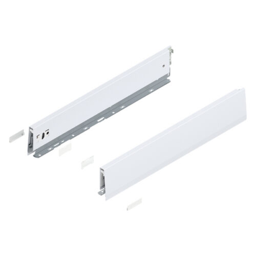 BLUM - MERIVOBOX bok "M" 550mm hodvábna biela matná Ľ+P 470M5502S-SW-M