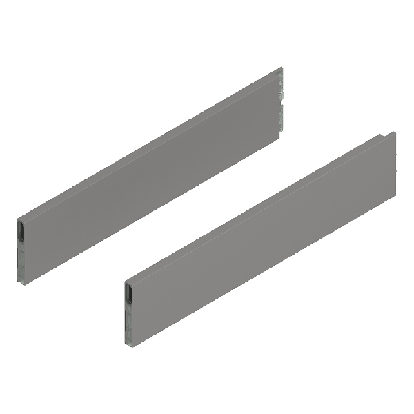 BLUM - MERIVOBOX výplň plechová BOXCAP 350mm indium sivá matná ZL4.350S.E IG-M