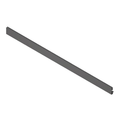 BLUM - MERIVOBOX profil pre vnútornú zásuvku 1042mm s drážkou sivý matný orion ZV4.1042NN OG-M