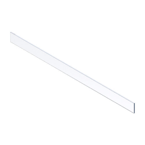 BLUM - MERIVOBOX nízky zasúvací prvok zo skla pre vnútornú zásuvku vpredu 1200mm ZE4L1058G