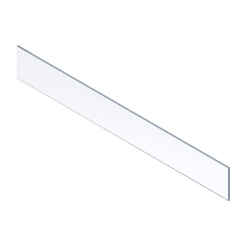 BLUM - MERIVOBOX vysoký zasúvací prvok zo skla pre vnútornú zásuvku vpredu 1200mm ZE4H1058G