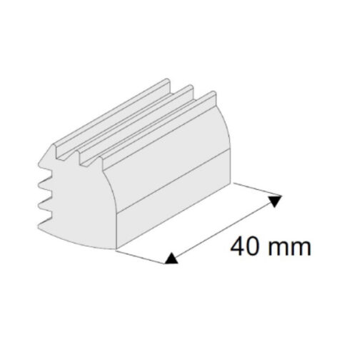 Klin na sklo BLUE 40mm - SEVROLL 20361