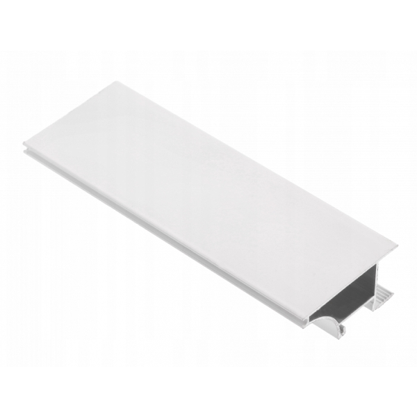 AL LED profil násuvný hliník 3m GLAX + mliečna krytka + gumička