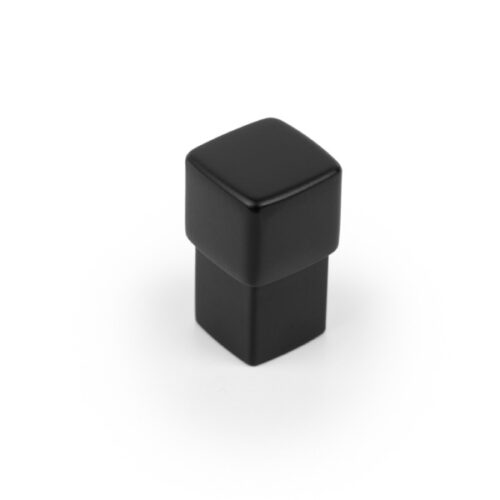 Úchytka / Knopok BOXX VIEFE 15x15mm matná čierna 0376012ZM2
