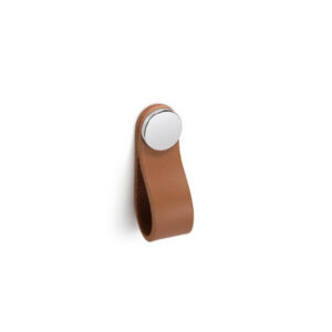 Knopok FLEXA VIEFE 22x70 koža bežová / chróm 0404070P2601