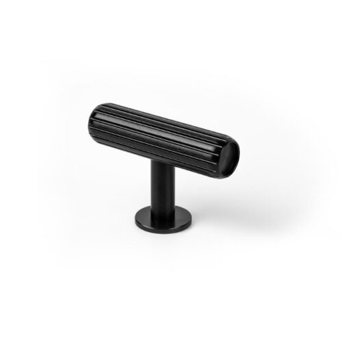 Knopok RILLE VIEFE 55x38mm čierna brúsená 0528055L30