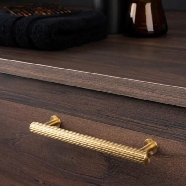 190459_a Úchytka RILLE VIEFE 160mm mosadz brúsená tmavá 0528160L291