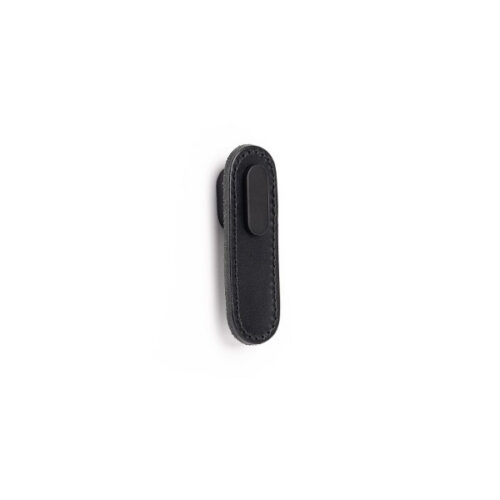 Knopok OBLONG VIEFE 70 mm koža čierna + čierna 0507070P99M2