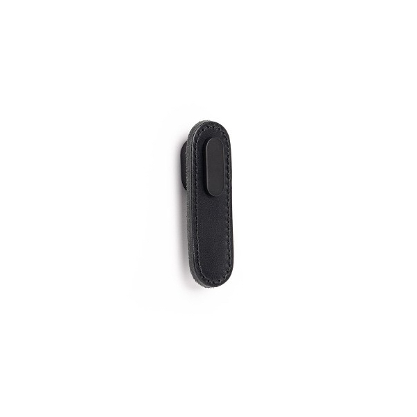 Knopok OBLONG VIEFE 70 mm koža čierna + čierna 0507070P99M2