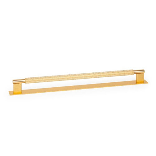 Úchytka ARPA VIEFE 320 plat mosadz brúsená tmavá 0588320L291