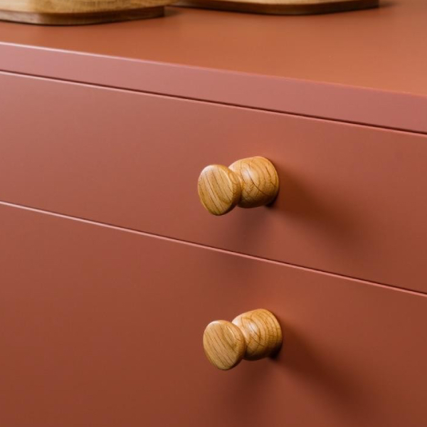 Knopok PIECE VIEFE 25mm orech 0674025W17
