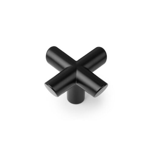 Knopok EQUIS VIEFE 40x40 čierna matná 0614040ZM2
