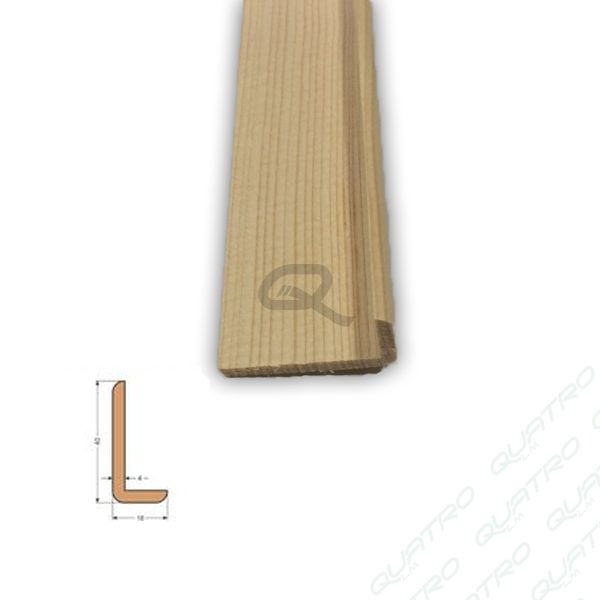 Lišta drevená L 40x18 2,5m