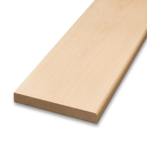 Drevené prahy pod dvere 8x60x2cm buk