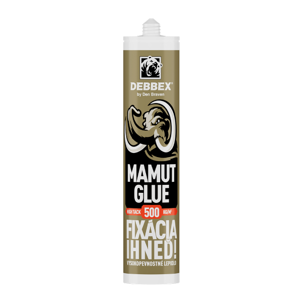 Lepidlo Mamut Glue HIGH TACK 290ml biele
