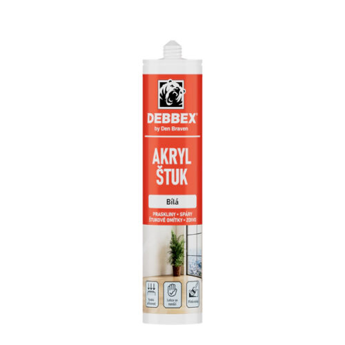 Akrylový tmel biely štukový 280ml