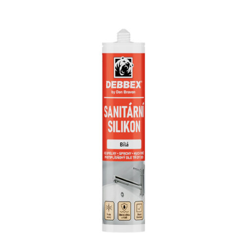 Silikón sanitárny biely 280ml
