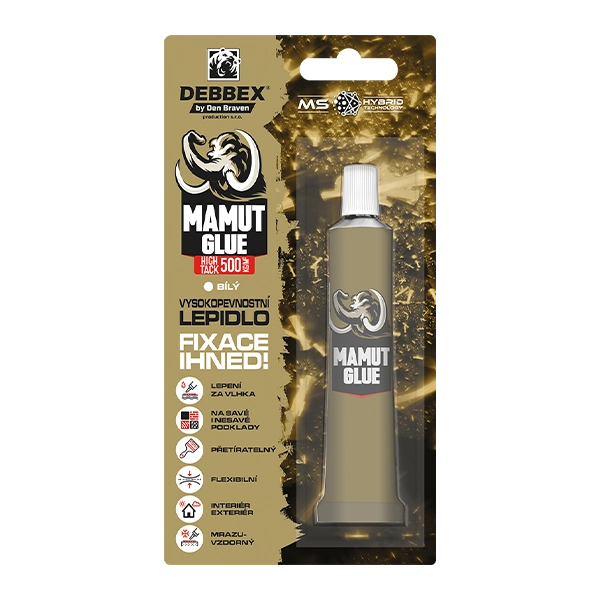 28129 Lepidlo Mamut Glue HIGH TACK 25ml biele