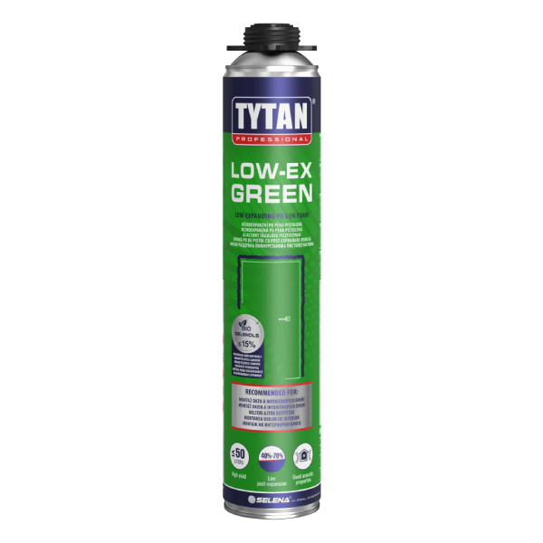 Montážna PU pena nízkoexpanzná 750ml