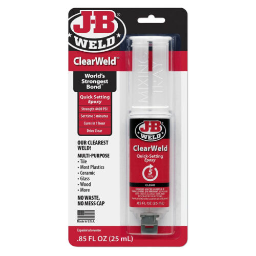 Lepidlo epoxidové číre striekačka WELD 50112