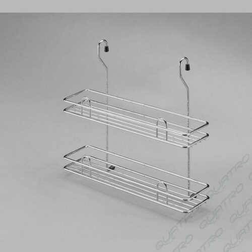 Kôš závesný 2poličkový 350x115x330 mm Cr