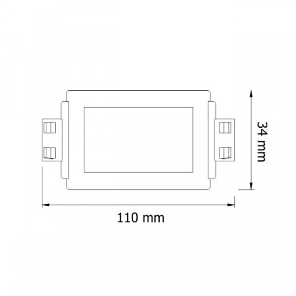 33018_a LED stmievač RF s ďiaľkovým ovládačom