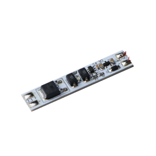 LED vypínač / stmievač s modrým podsvietením dotykový do AL profilu