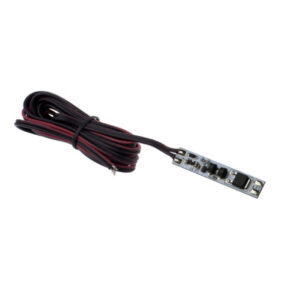 33042_a LED vypínač / stmievač s modrým podsvietením dotykový do AL profilu