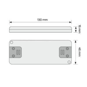 LED trafo FLAT SLIM 15W, 12V bez káblov