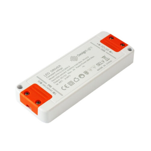 LED trafo FLAT SLIM 36W, 12V bez káblov