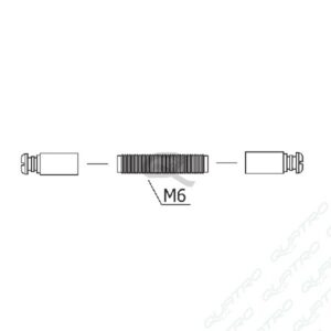 Tiahlo ku konektoru M6 D25