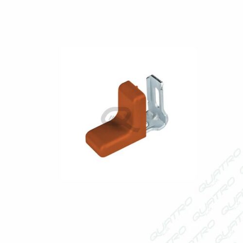 Uholník s krytom 25x25 jelša